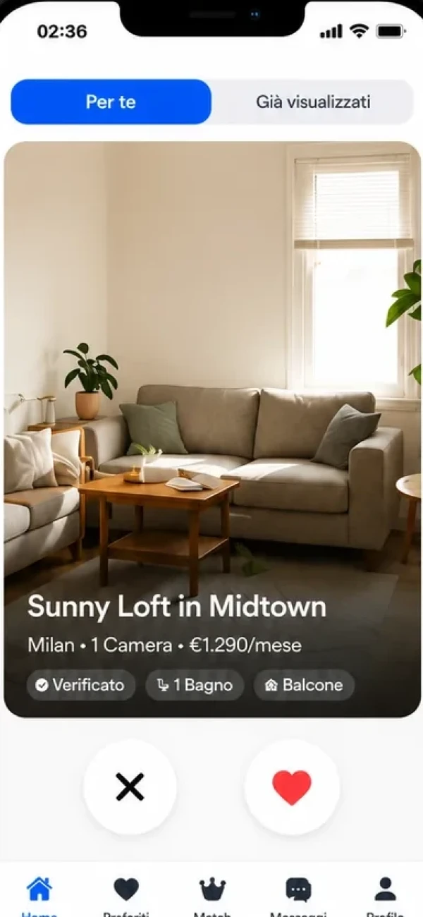 MyTenant — versione mobile
